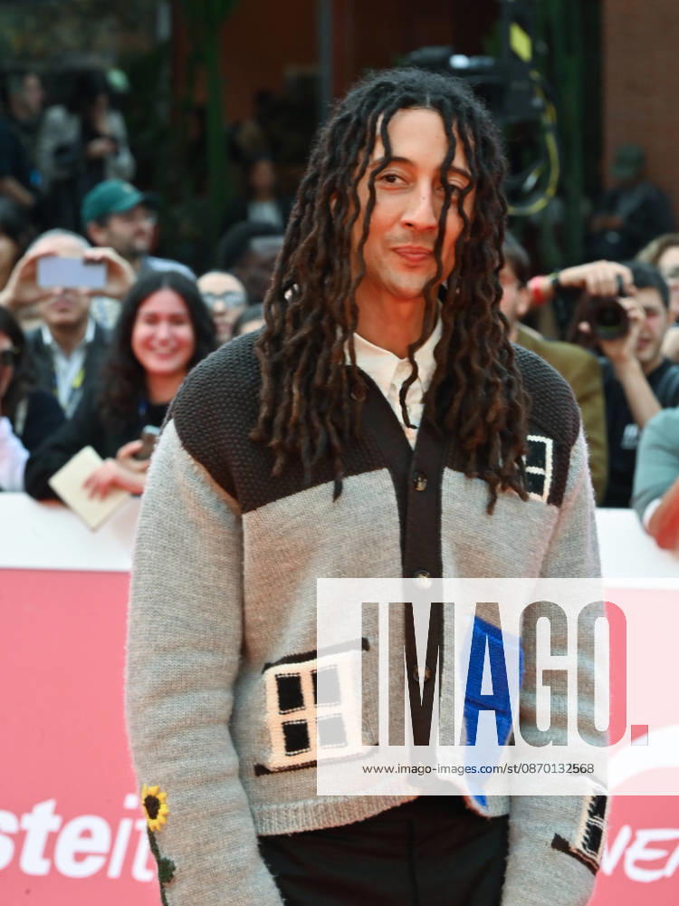 Italian rapper Ghali, attends the Red Carpet for the film A mare at the 2026 Rome Film Fest, held at the Auditorium Parco della Musica. Rome Italy - ZUMAs197 20261020_aaa_s197_275