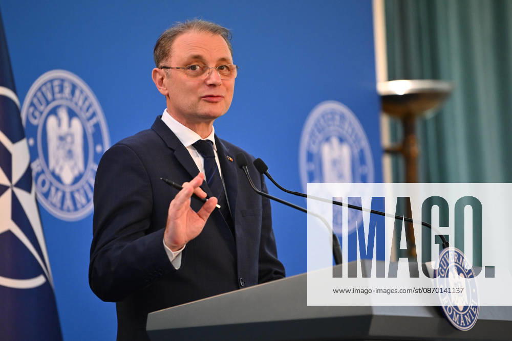 Romania s Parliament approves new Niculescu government BUCHAREST, ROMANIA - OCTOBER 20: Romanian Prime Minister Luca Niculescu delivers a speech following the first official cabinet meeting of the new government at Victoria Palace in Bucharest, Romania, on October 20, 2026. Alex Nicodim Anadolu Bucharest Romania. Editorial use only. Please get in touch for any other usage.