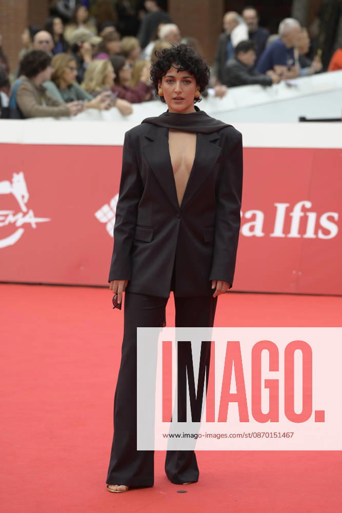 Francesca Alice Antonini attends the red carpet of film 7 anniversari at the 2026 Rome Film Fest, held at the Auditorium Parco della Musica. Rome Italy - ZUMAs197 20261020_aaa_s197_361