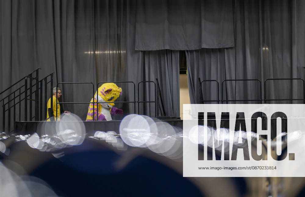 Feature, Maskottchen Kätzchen Meeps, am 21.10.2026 Messe SPIEL Essen vom 22.10 - 25.10.2026 in E s s e n Deutschland. Grugahalle