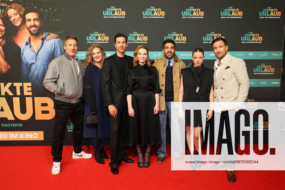 Wotan Wilke Moehring, Diana Amft, Florian David Fitz, Karoline Herfurth, Elyas M Barek, Jella Haase und Frederick Lau bei der Der Perfekte Urlaub Film Premiere am 21.10.2026 in Koeln Wotan Wilke Moehring, Diana Amft, Florian David Fitz, Karoline Herfurth, Elyas M Barek, Jella Haase and Frederick Lau during the premiere of Der perfekte Urlaub at Cinedom on October 21, 2026 in Cologne, Germany Der Perfekte Urlaub Filmpremiere in Koeln