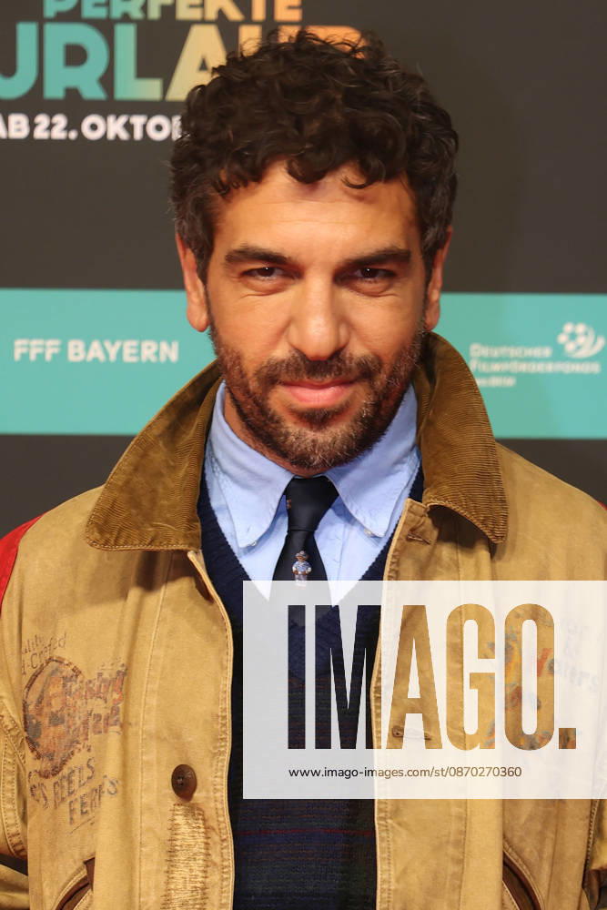 Elyas M Barek during the premiere of Der perfekte Urlaub at Cinedom on October 21, 2026 in Cologne, Germany The premiere of Der perfekte Urlaub in Cologne, Germany