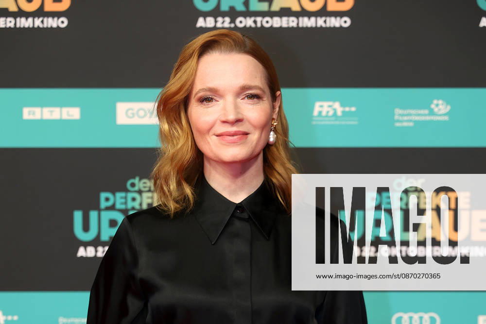 Karoline Herfurth during the premiere of Der perfekte Urlaub at Cinedom on October 21, 2026 in Cologne, Germany The premiere of Der perfekte Urlaub in Cologne, Germany