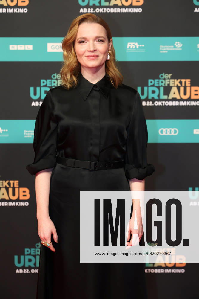 Karoline Herfurth during the premiere of Der perfekte Urlaub at Cinedom on October 21, 2026 in Cologne, Germany The premiere of Der perfekte Urlaub in Cologne, Germany