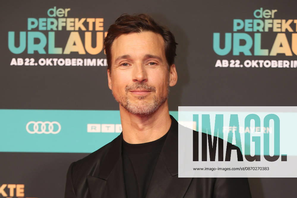 Florian David Fitz during the premiere of Der perfekte Urlaub at Cinedom on October 21, 2026 in Cologne, Germany The premiere of Der perfekte Urlaub in Cologne, Germany