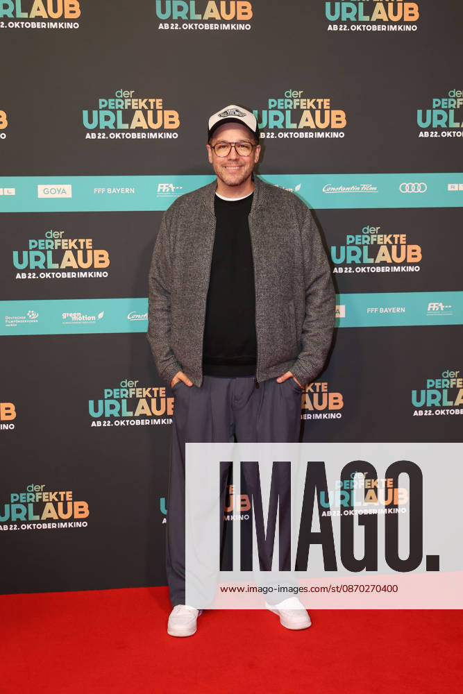 Jan van Weyde during the premiere of Der perfekte Urlaub at Cinedom on October 21, 2026 in Cologne, Germany The premiere of Der perfekte Urlaub in Cologne, Germany