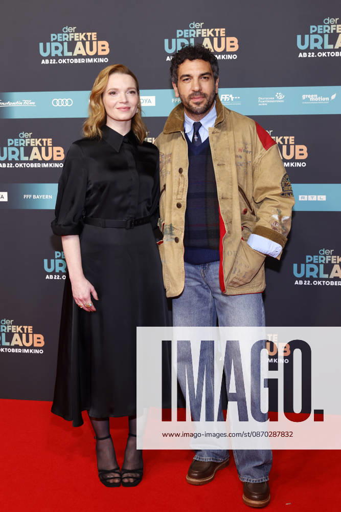 Schauspielerin Karoline Herfurth und Schauspieler Elyas M Barek bei der NRW-Premiere des Kinofilms Der perfekte Urlaub im Cinedom. Köln, 21.10.2026 NRW Deutschland