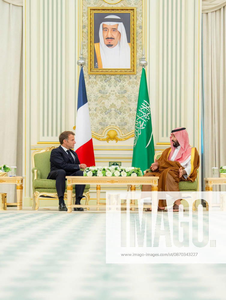 Saudi Crown Prince and French President Hold Bilateral Talks in Riyadh Saudi Crown Prince Mohammed bin Salman and French President Emmanuel Macron hold official talks in Riyadh, Saudi Arabia, on October 21, 2026, to review longstanding strategic relations between the two countries and discuss ways to strengthen bilateral cooperation across various sectors. The two leaders also exchange views on regional and international developments and discuss coordinating joint efforts to support international security and stability. Photo by Saudi Press Agency apaimages Khan Yunis Gaza Strip Saudi Arabia 211026_Saudi_SPO_00(2)