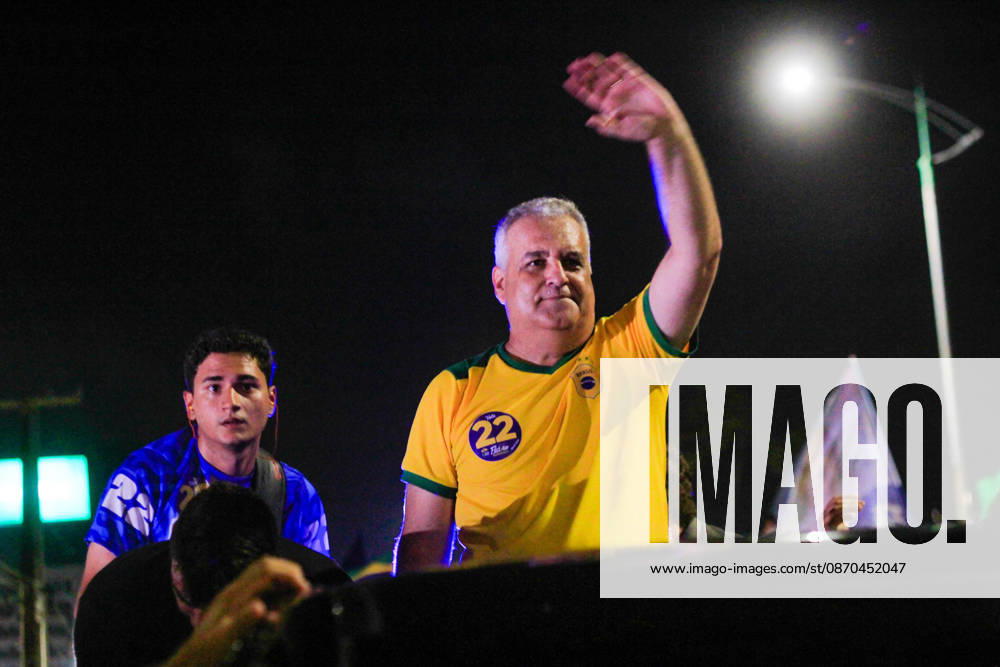 MACEIó, AL - 22.10.2026: ALFREDO GASPAR NO BLOCO DO 22 EM MACEIó - Vice-presidential candidate Alfredo Gaspar (PL) participated on Thursday night (22) in the 22 block in Maceió which drew a crowd to the beaches of Jatiúca and Ponta Verde x3037058x GUIDOxJR.