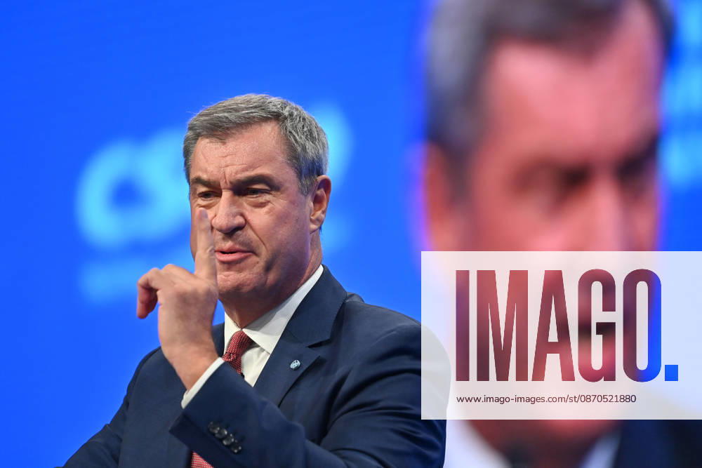 Rede Markus SOEDER (Ministerpraesident Bayern und CSU. CSU Parteitag 2026 am 23. und 24.10..2026 MESSE MUENCHEN