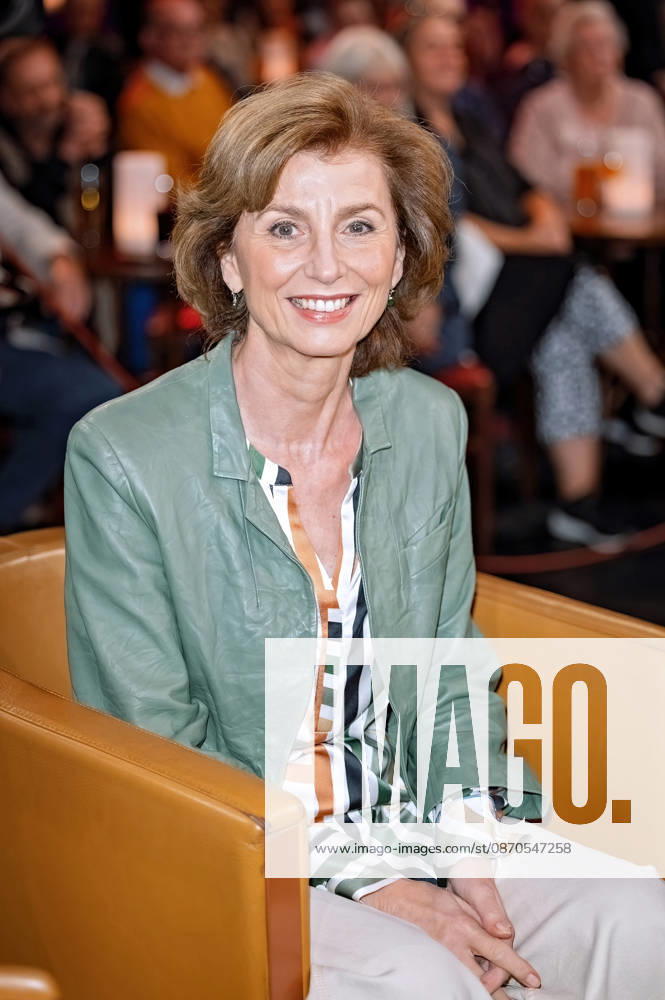 MDR - Riverboat. Schauspielerin Marijam Agischewa anläßlich der Aufzeichnung der MDR - Talkshow Riverboat am 23.10.2026 in der Mediacity Leipzig. 20261023SFL0018