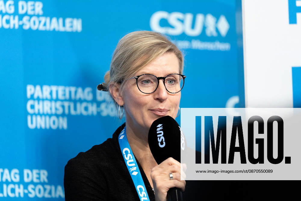Parteitag 2026 der Partei CSU (Christlich-Soziale-Union) in der Messe München. Forum: KOMMUNALPOLITIK, STARKE KOMMUNEN. GUTE ZUKUNFT. Katrin Albsteiger (OB, Bürgermeisterin, Oberbürgermeisterin NEU-ULM)