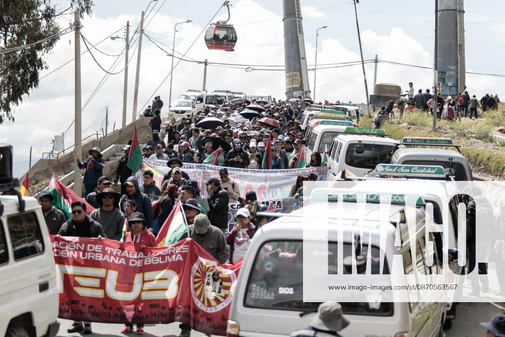 Bolivian teachers march amid the state of emergency in Bolivia LA PAZ, BOLIVIA - OCTOBER 23: Thousands of teachers descend upon the city of La Paz in a protest march against the government, amid a state of emergency in La Paz, Bolivia, on October 23, 2026. The Urban Teachers Union is holding a 24-hour nationwide strike this Friday to press a series of demands upon the national government. In La Paz, Cochabamba, Chuquisaca, and Santa Cruz, teachers are staging marches and protests, despite the state of emergency currently in effect in the country. Jorge Mateo Romay Salinas Anadolu La paz Bolivia. Editorial use only. Please get in touch for any other usage.