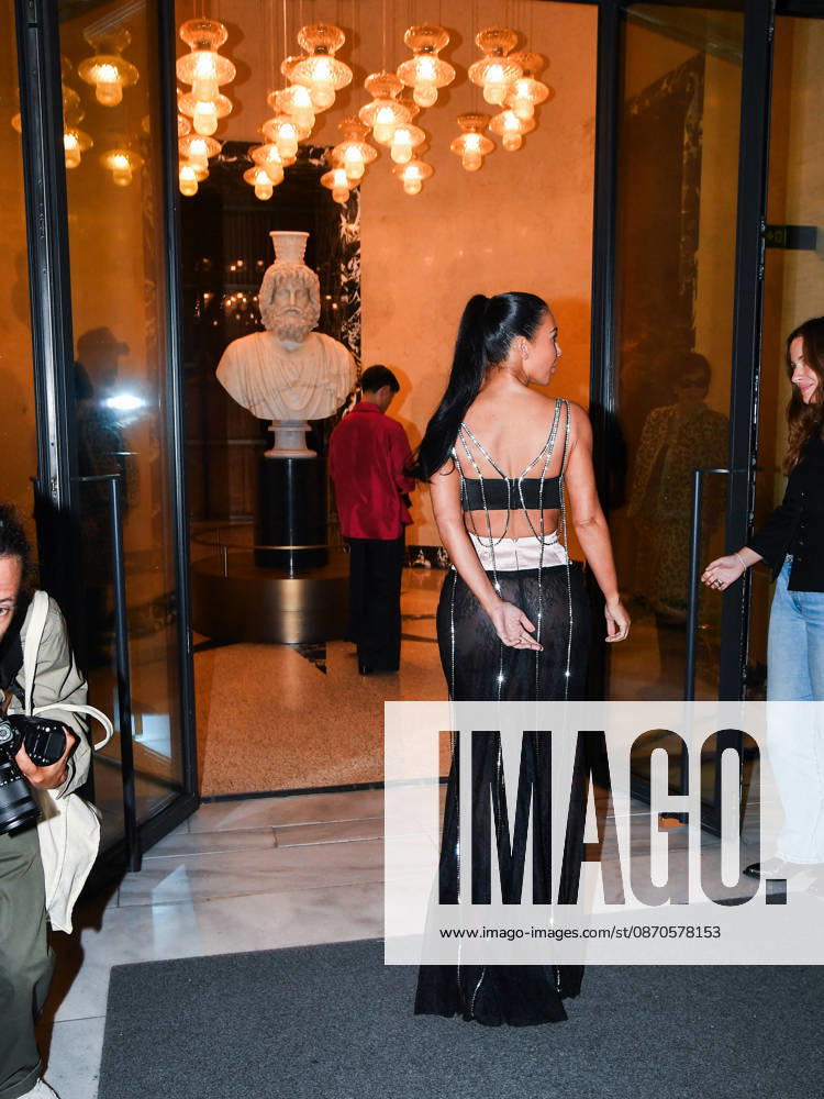 Kim Kardashian Arrives at the Bulgari Boutique - Rome Kim Kardashian arrives at the Bulgari boutique on Via Condotti, during the Rome Film Festival, in Rome, Italy, on October 23, 2026. Photo by Vincenzo Landi IPA ABACAPRESS.COM Rome Italy