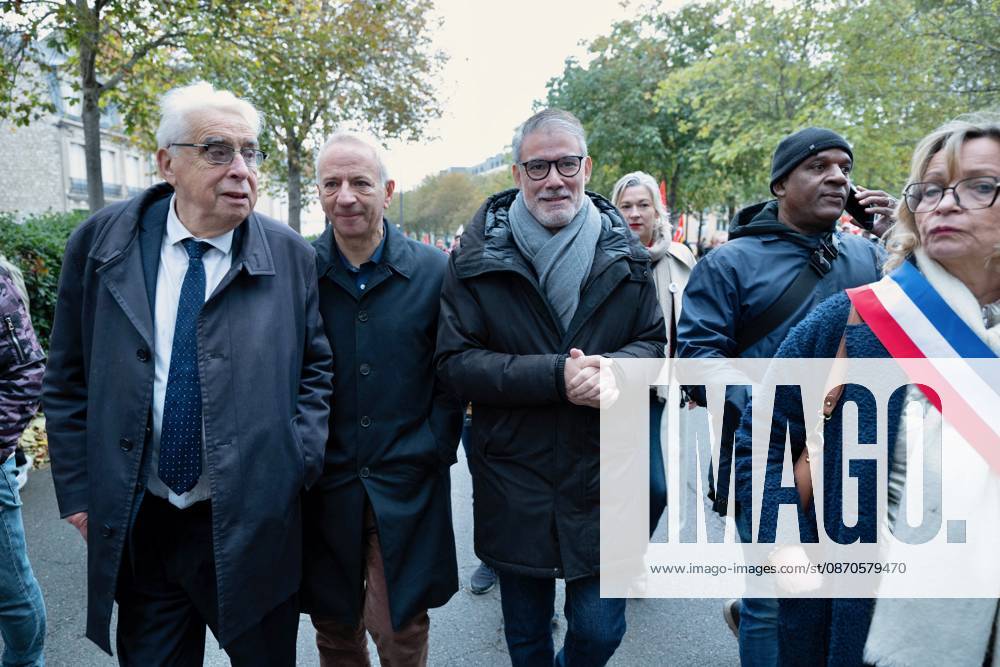 Politics at Demonstration Against French Far-Right Party RN - Orleans French First Secretary of the Socialist Party and MP Olivier Faure attending demonstration against French far-right party French far-right party Rassemblement National RN in Orleans, France on October 24 2026 before the beginning of the XIXth Congress French far-right party Rassemblement National RN organized in Orleans. Photo by Franck Castel ABACAPRESS.COM Orleans France