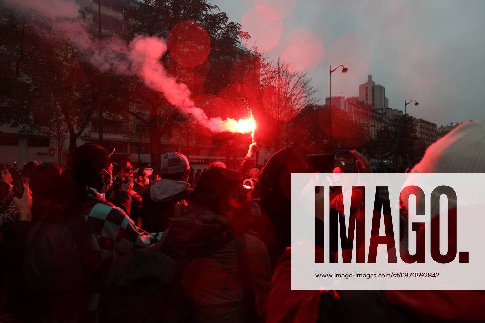 A demonstration against government policy wad held in Paris, France, on October 24, 2026. Protests follow last weekend s demonstrations, which were marked by violent clashes and widespread damage. (CTKxPhoto PavelxNemecek) CTKPhotoF202610240026601 CTKPhotoF202610240026601