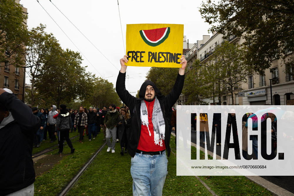 Yellow Vests Protest Act II - Paris Demonstrators take part in a protest against the rising cost of living in Paris, France, on October 24, 2026, marching from Porte d’Italie to Porte de Vincennes after authorities changed the originally agreed route.Photo by Shana Abitbol ABACAPRESS.COM Paris France