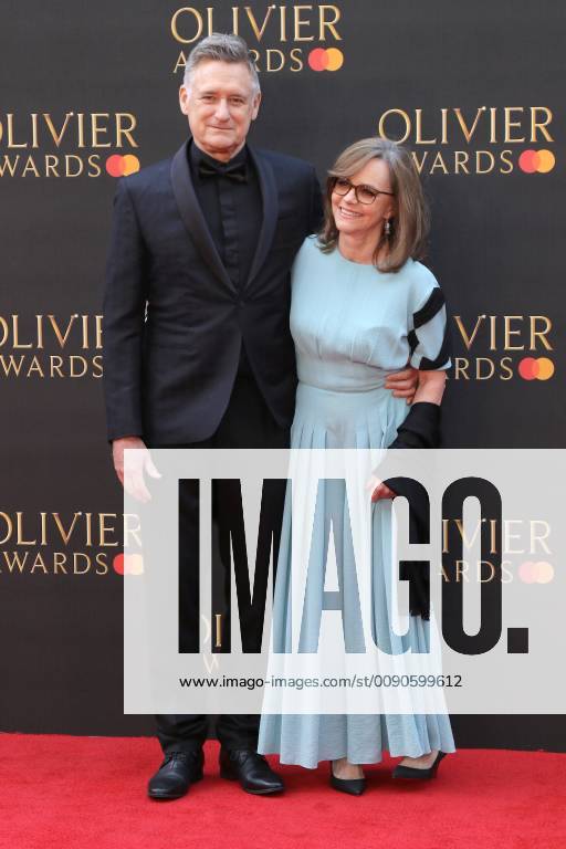 Bill Pullman and Sally Field attend The Olivier Awards at the Royal Albert Hall in London. APRIL 7th 2019 MESx191142