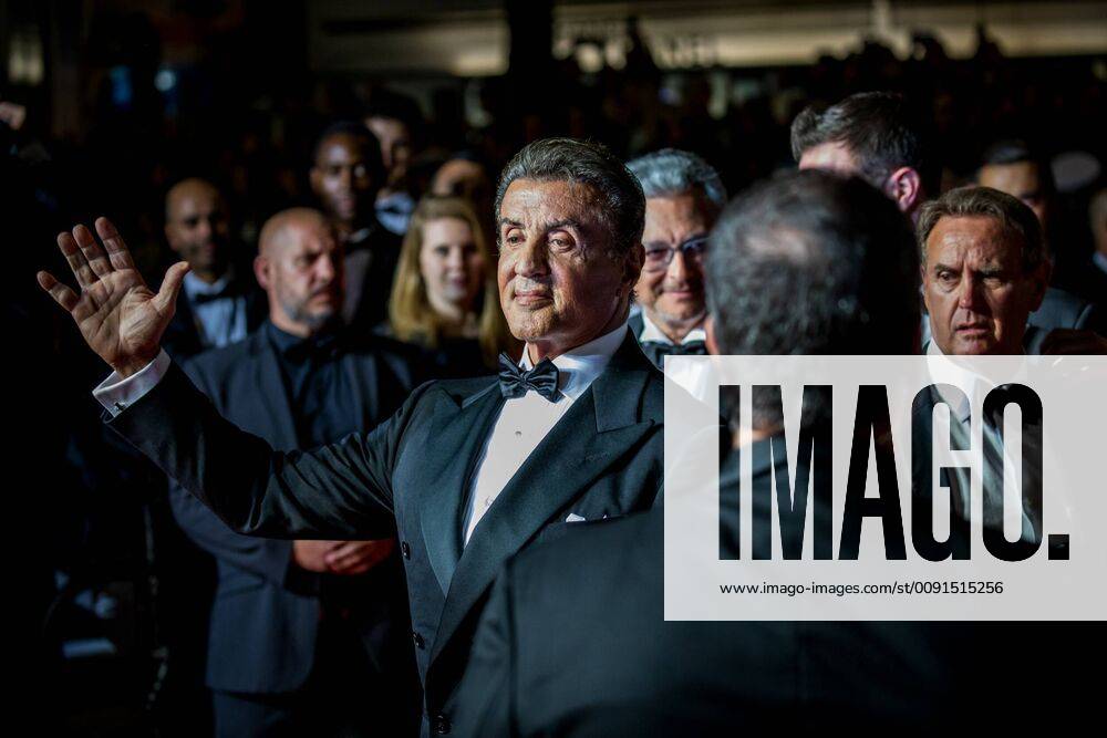 Cannes, Prantsusmaa Cannesi Filmifestival, filmi Rambo: Last Blood punane vaip. 72nd Cannes Film Festival -Screening of the film Rambo: Last Blood - Red Carpet Arrivals - Cannes Foto: Erlend Å taub, Scanpix CANNES Alpes-Maritimes France