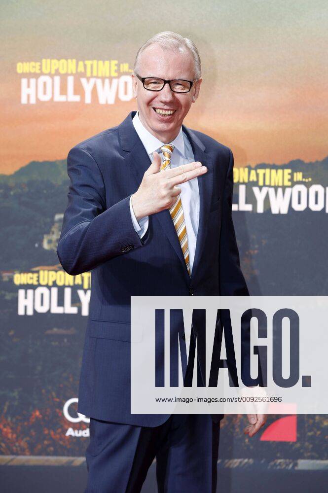 Ludger Pistor bei der Premiere des Kinofilms Once Upon a Time in... Hollywood im CineStar Sony Center am Potsdamer Platz. Berlin