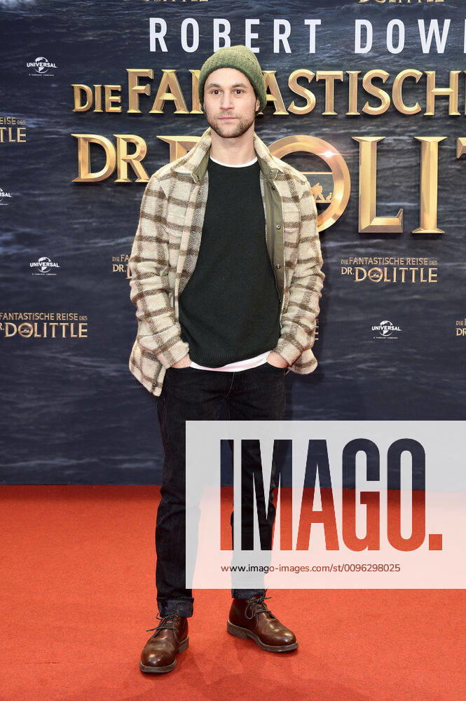 Ludwig Trepte bei der Premiere des Kinofilms Die fantastische Reise des Dr. Dolittle im Zoo Palast. Berlin