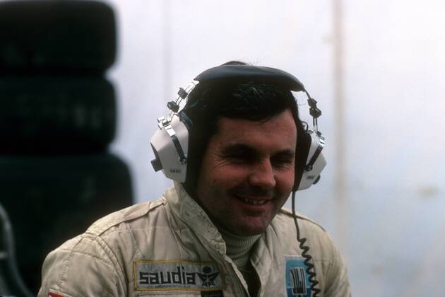 Alan Jones (Australien Williams Ford) -  Motorsport Grand Prix Herren Großer Preis von Italien 1979, Formel 1 WM, F1, F, GP Porträt Monza