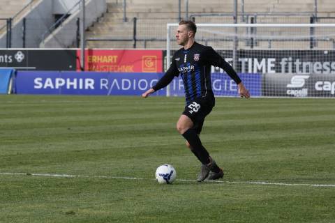 09.02.2019, xmgoodx Frankfurt am Main , PSD Bank Arena am Bornheimer Hang Regionalliga Süd Saison 2018 2019 Testspiel FSV Frankfurt gegen Viktoria Aschaffenburg Nothnagel Dominik (29, FSV Frankfurt)