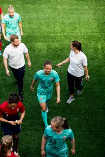 190521 Goalkeeper Cecilie Haustaker Fiskerstrand of Norway during a training session on May 21, 2019 in Oslo. Photo: Jon Olav Nesvold BILDBYRAN kod JE 160444 Copyright: JONxOLAVxNESVOLD BB190521JE087