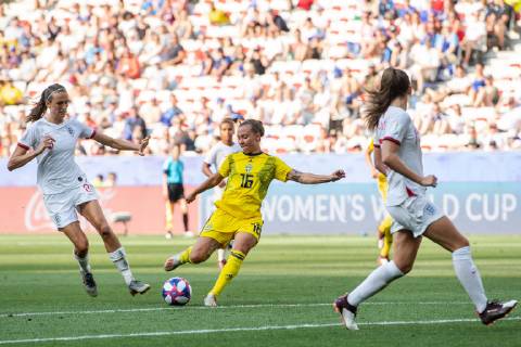 190706 Julia Zigiotti Olme of Sweden during the FIFA Women s World Cup bronze medal game between England and Sweden on July 6, 2019 in Nice. Photo: Petter Arvidson Bildbyran Kod PA 180104 bbeng fotboll football fotball soccer dam women kvinner frankrike france vm vm 2019 verdensmesterskap världsmästerskap fifa women s world cup 2019 world cup Sweden sverige England bronsfinal bronze medal match bronsmatch third place playoff Copyright: PETTERxARVIDSON BB190706PA088