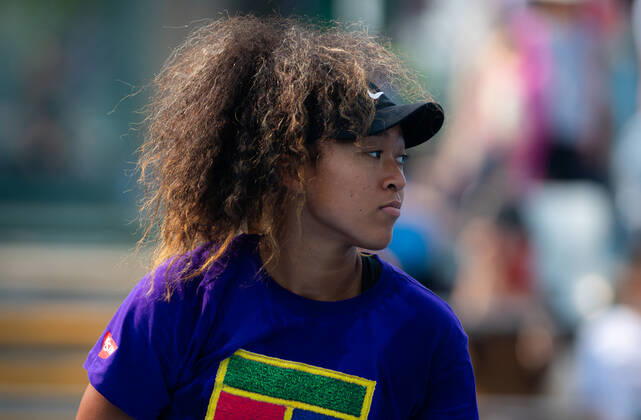 October 2, 2019, Beijing, CHINA: Naomi Osaka of Japan practices at the 2019 China Open Premier Mandatory tennis tournament 2019 China Open, Tennis, Beijing, China, Oct 2 - ZUMAa181 20191002_zaa_a181_007 Copyright: xAFP7x