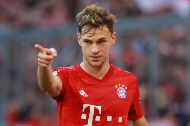 Joshua Kimmich (FC Bayern München) gestikuliert Fussball Allianz Arena München FC Bayern München - 1. FC Union Berlin 26.10.2019