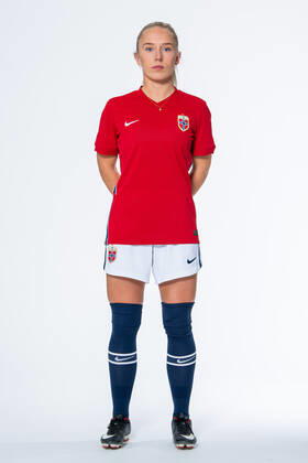 201022 Thea Bjelde of the Norwegian women?s national football team poses for a portrait on October 22, 2020 in Oslo. Photo: Vegard Wivestad Grott BILDBYRAN kod VG VG0061 bbeng fotball fotboll football norge norway a kvinner portrett porträtt portraits dam Copyright: VEGARDxWIVESTADxGRoTT BB201022VG007