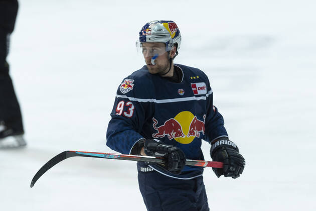 MAXIMILIAN KASTNER EHC Red Bull München, EHC RedBull Muenchen vs. Nuernberg IceTigers, Olympia Eisstadion, Muenchen. 28.12.2020 Â