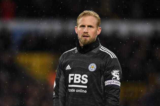 Premier League Wolverhampton Wanderers v Leicester City Kasper Schmeichel 1 of Leicester City in action during the game Wolverhampton Molineux West Midlands United Kingdom Copyright: xSimonxWhitehead NewsxImagesx
