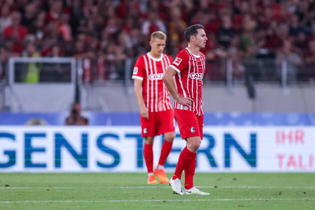 12.08.2022, Fussball, Saison 2022 2023, 1. Bundesliga, SC Freiburg - Borussia Dortmund, Nicolas Höfler (SC Freiburg), Foto: Dennis Ewert RHR-FOTO xRHR-FOTO DEx