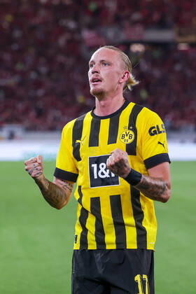 12.08.2022, Fussball, Saison 2022 2023, 1. Bundesliga, SC Freiburg - Borussia Dortmund, Marius Wolf (Borussia Dortmund), Foto: Dennis Ewert RHR-FOTO xRHR-FOTO DEx