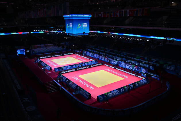 General view, OCTOBER 6, 2022 - Judo : World Judo Championships Tashkent 2022 at Humo Arena in Tashkent, Uzbekistan. Noxthirdxpartyxsales (200499218)