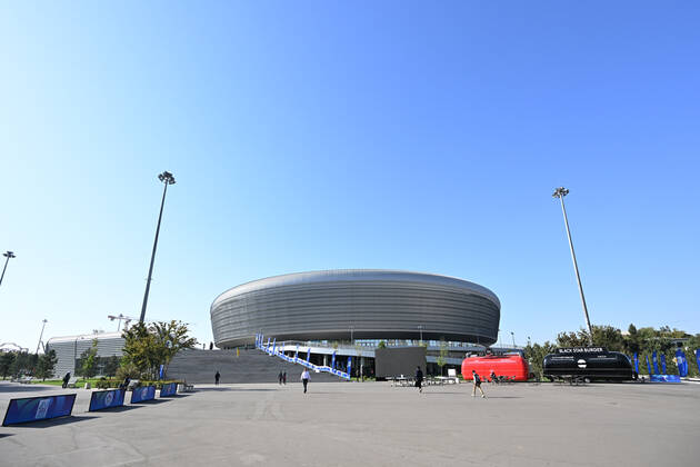 General view, OCTOBER 7, 2022 - Judo : World Judo Championships Tashkent 2022 at Humo Arena in Tashkent, Uzbekistan. Noxthirdxpartyxsales (200585821)