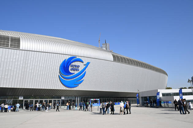 General view, OCTOBER 7, 2022 - Judo : World Judo Championships Tashkent 2022 at Humo Arena in Tashkent, Uzbekistan. Noxthirdxpartyxsales (200585859)