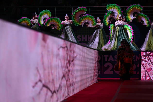 General view, OCTOBER 8, 2022 - Judo : World Judo Championships Tashkent 2022 opening ceremony at Humo Arena in Tashkent, Uzbekistan. Noxthirdxpartyxsales (200798544)