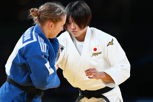 Shiho Tanaka (JPN), OCTOBER 10, 2022 - Judo : World Judo Championships Tashkent 2022 Women s -70kg 2nd round at Humo Arena in Tashkent, Uzbekistan. Noxthirdxpartyxsales (200860685)