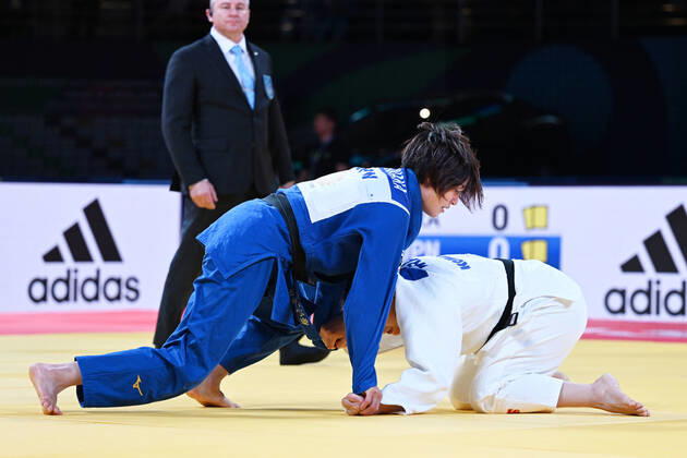 Shiho Tanaka (JPN), OCTOBER 10, 2022 - Judo : World Judo Championships Tashkent 2022 Women s -70kg 3rd round at Humo Arena in Tashkent, Uzbekistan. Noxthirdxpartyxsales (200860720)