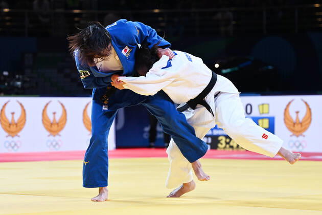 Shiho Tanaka (JPN), OCTOBER 10, 2022 - Judo : World Judo Championships Tashkent 2022 Women s -70kg 3rd round at Humo Arena in Tashkent, Uzbekistan. Noxthirdxpartyxsales (200860974)