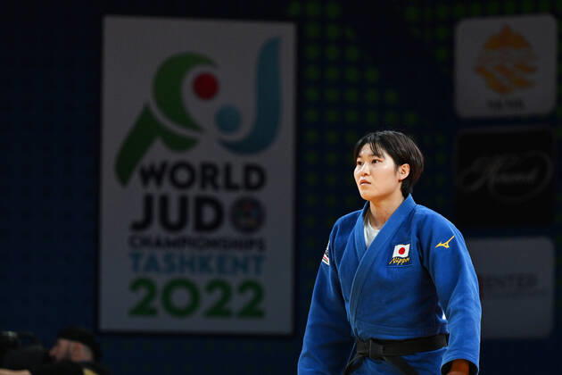 Shiho Tanaka (JPN), OCTOBER 10, 2022 - Judo : World Judo Championships Tashkent 2022 Women s -70kg Bronze medal match at Humo Arena in Tashkent, Uzbekistan. Noxthirdxpartyxsales (200867353)