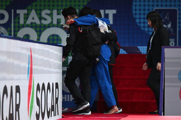 Shiho Tanaka (JPN), OCTOBER 10, 2022 - Judo : World Judo Championships Tashkent 2022 Women s -70kg Bronze medal match at Humo Arena in Tashkent, Uzbekistan. Noxthirdxpartyxsales (200867592)