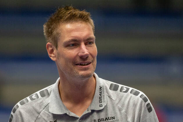 Carsten Lichtlein (MT Melsungen, Torwart-Trainer) GER, ASV Hamm-Westfalen vs. MT Melsungen, Handball, 1. Bundesliga, 9. Spieltag, Spielzeit 2022 2023, 27.10.2022 GER, ASV Hamm-Westfalen vs. MT Melsungen, Handball, 1. Bundesliga, 9. Spieltag, Spielzeit 2022 2023, 27.10.2022 Hamm Copyright: xEibner-Pressefotox xJanxStrohdiex EP_JSK