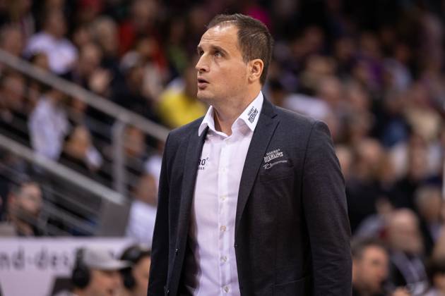 easyCredit Basketball Bundesliga, Telekom Baskets Bonn vs. HAKRO Merlins Crailsheim, 02.03.2023 Nikola Markovic (Headcoach Merlins Crailsheim) Copyright: xBEAUTIFULxSPORTS Derixx