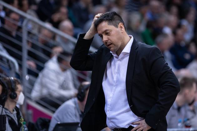 easyCredit Basketball Bundesliga, Telekom Baskets Bonn vs. Würzburg Baskets, 11.03.2023 Sasa Filipovski (Headcoach Würzburg Baskets) Copyright: xBEAUTIFULxSPORTS Derixx