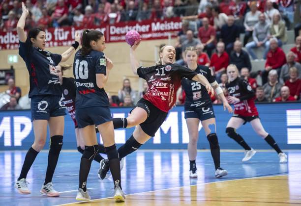 HANDBALL FRAUEN BUNDESLIGA 22.SPIELTAG THC - NECKARSULMER UNION Copyright: SaschaxFromm