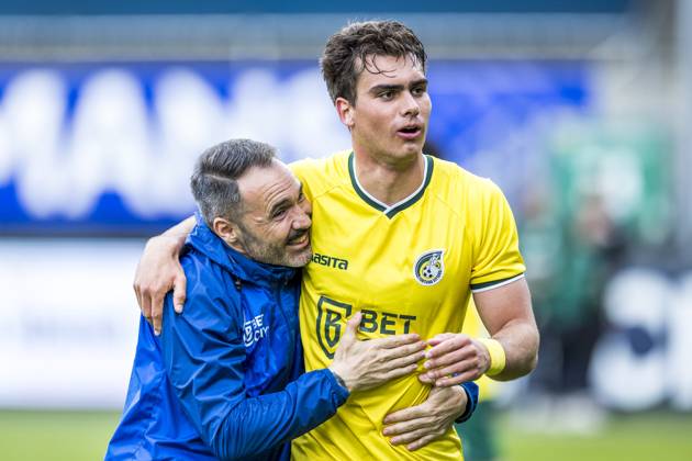 SITTARD - Rodrigo Guth of Fortuna Sittard after the conclusion of the Dutch premier league match between Fortuna Sittard and Vitesse Arnhem at Fortuna Sittard Stadium on May 7, 2023 in Sittard, Netherlands. ANP MARCEL VAN HOORN Dutch Eredivisie 2022 2023 xVIxANPxSportx xxANPxIVx 468723867 originalFilename: 468723867